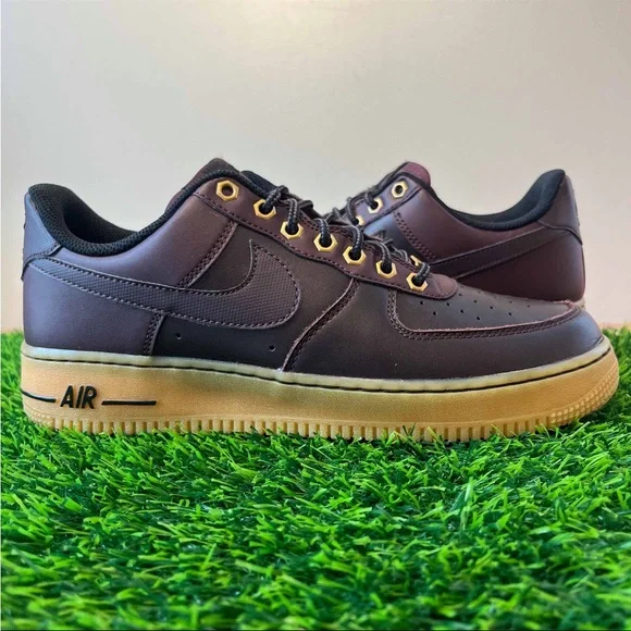 Nike Air Force Low Winterized Deep Burgundy Gum